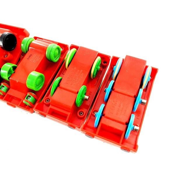 Thomas & Friends Pullback Train Cars Lot Of 5 Tomy & Mattel 2004 2009 2015 Works - Picture 11 of 11